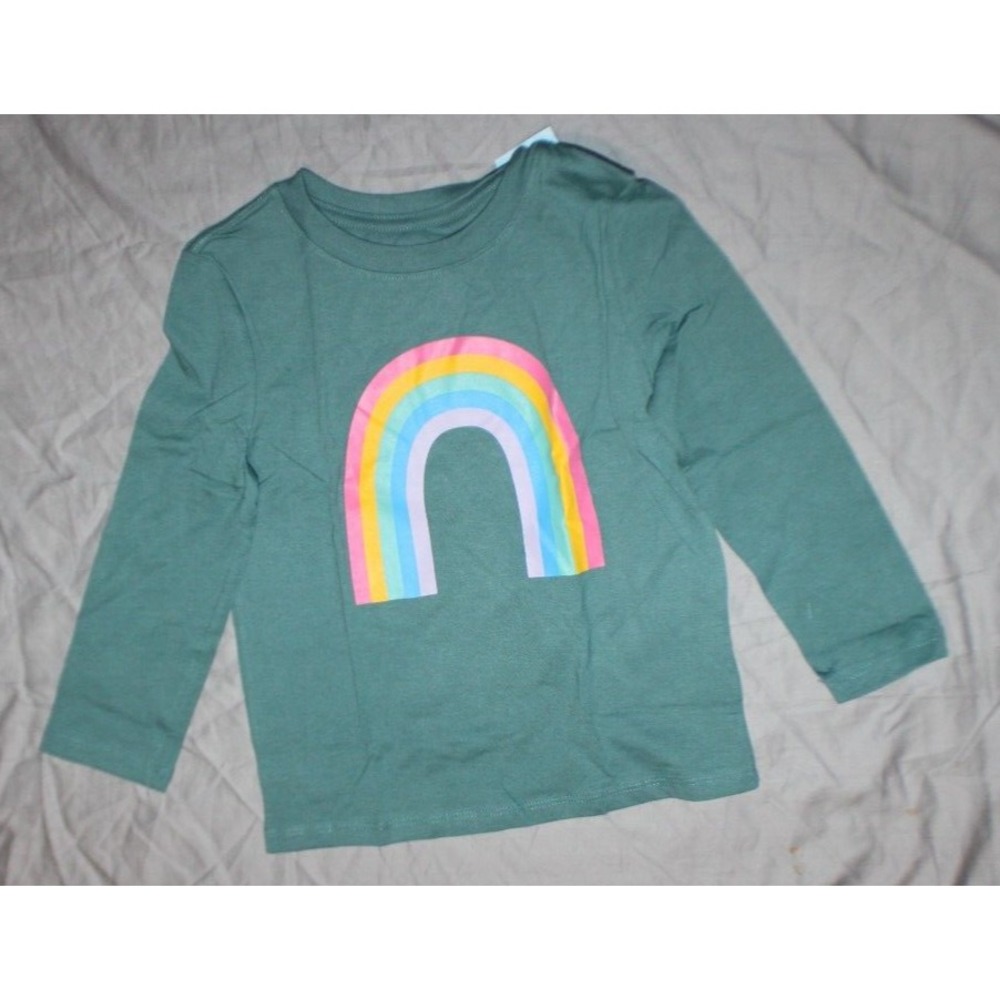 Girls Cat & Jack long Sleeve T Shirt Size 4T NEW